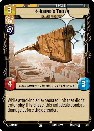 Hound's Tooth — Reliable and Deadly