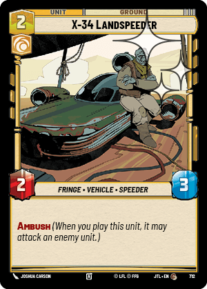 X-34 Landspeeder