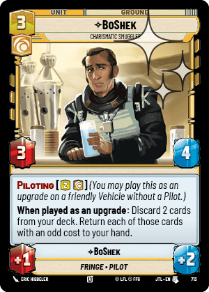 BoShek — Charismatic Smuggler
