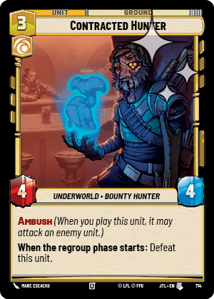 Contracted Hunter