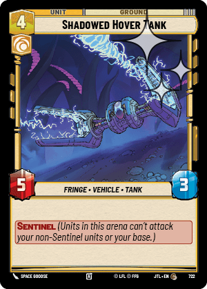 Shadowed Hover Tank