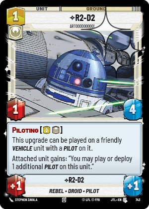 R2-D2 — Artooooooooo!