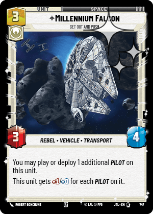 Millennium Falcon — Get Out And Push