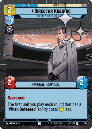 Director Krennic — On the Verge of Greatness