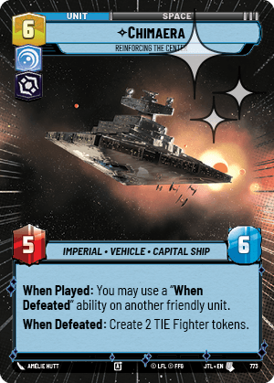 Chimaera — Reinforcing the Center