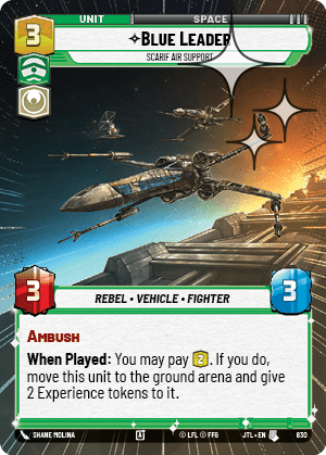 Blue Leader — Scarif Air Support