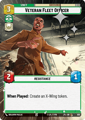 Veteran Fleet Officer