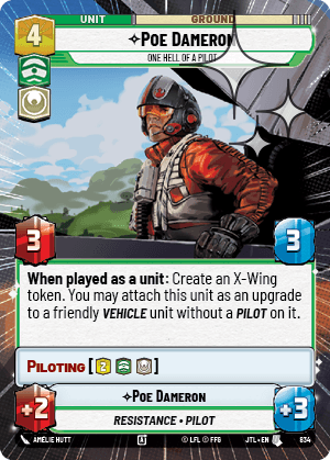 Poe Dameron — One Hell of a Pilot