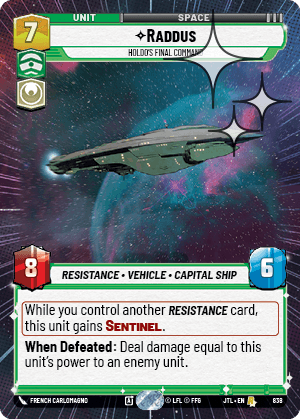 Raddus — Holdo's Final Command