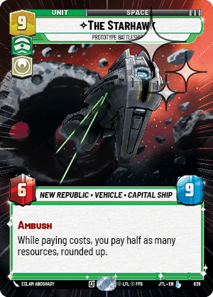 The Starhawk — Prototype Battleship