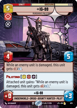 IG-88 — Murderous Phlutdroid