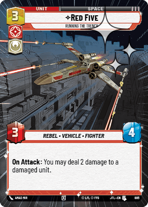 Red Five — Running the Trench