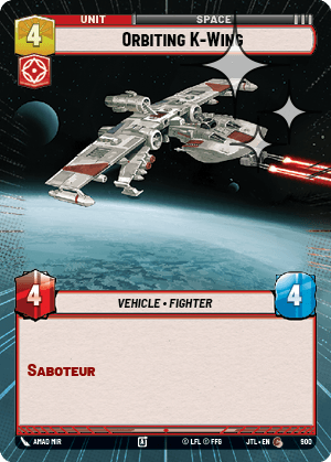 Orbiting K-Wing