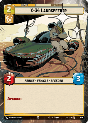 X-34 Landspeeder