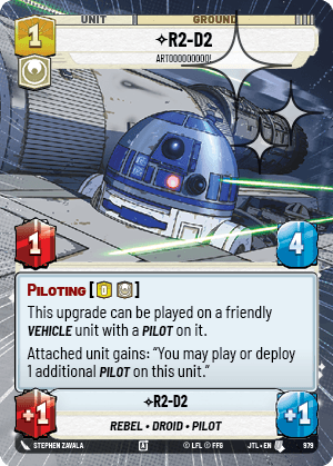 R2-D2 — Artooooooooo!