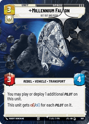 Millennium Falcon — Get Out And Push
