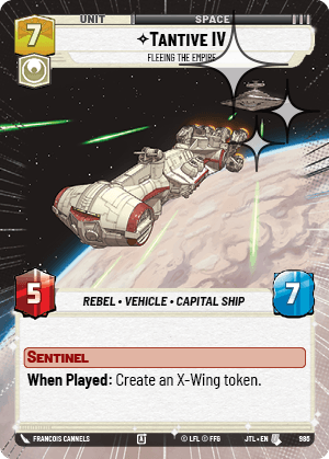 Tantive IV — Fleeing the Empire