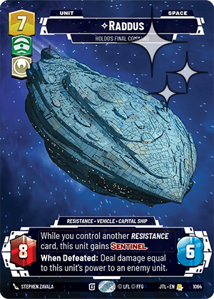 Raddus — Holdo's Final Command