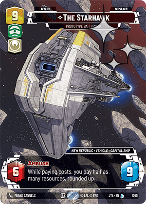 The Starhawk — Prototype Battleship