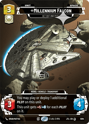 Millennium Falcon — Get Out And Push