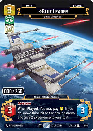 Blue Leader — Scarif Air Support