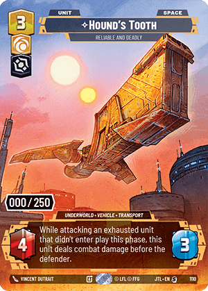Hound's Tooth — Reliable and Deadly