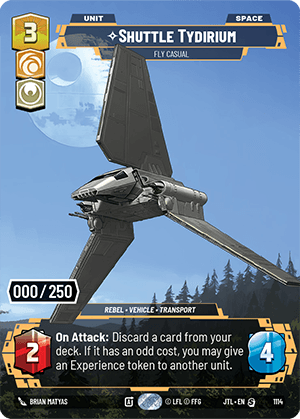 Shuttle Tydirium — Fly Casual
