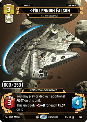Millennium Falcon — Get Out And Push