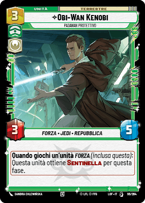 LOF-96 - ⟡Obi-Wan Kenobi, PADAWAN PROTETTIVO