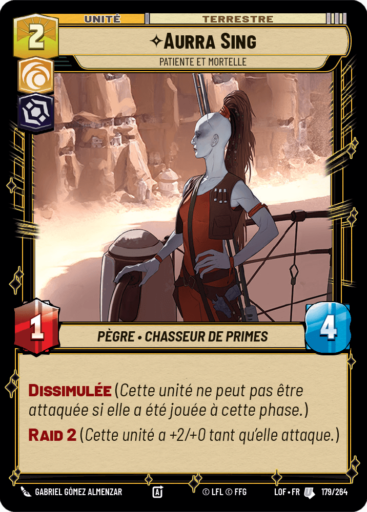 Aurra Sing, Patiente Et Mortelle