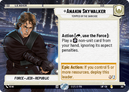 Anakin Skywalker — Tempted by the Dark Side