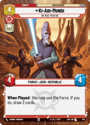 Ki-Adi-Mundi — We Must Push On