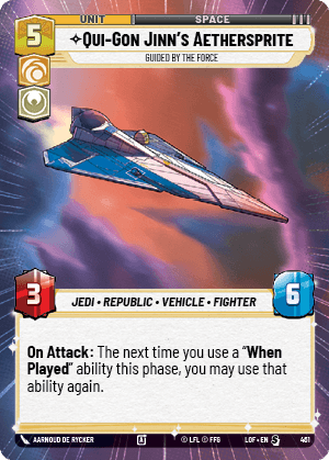 Qui-Gon Jinn's Aethersprite — Guided by the Force