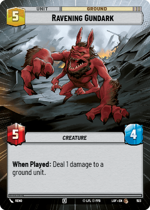 Ravening Gundark