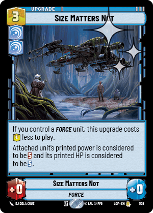 Size Matters Not