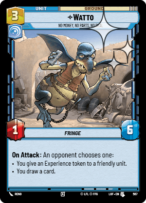 Watto — No Money, No Parts, No Deal