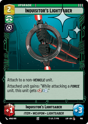 Inquisitor's Lightsaber
