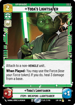 Yoda's Lightsaber