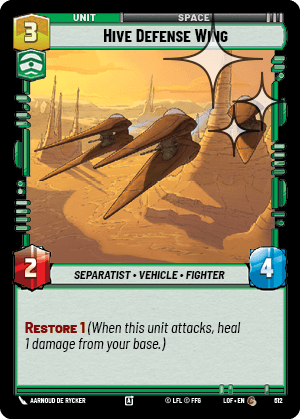 Hive Defense Wing