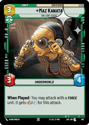 Maz Kanata — The Light Guides