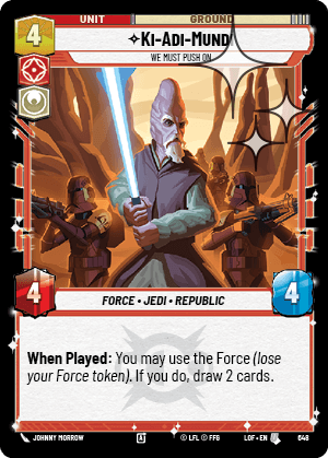Ki-Adi-Mundi — We Must Push On