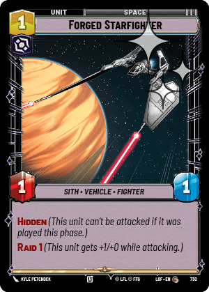 Forged Starfighter