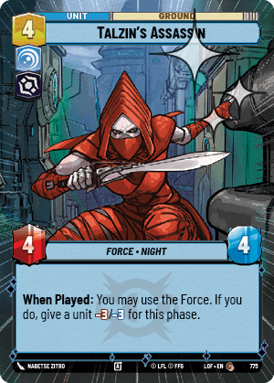 Talzin's Assassin