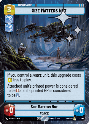 Size Matters Not