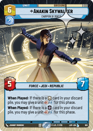 Anakin Skywalker — Champion of Mortis