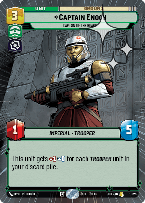 Captain Enoch — Captain of the Guard