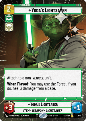 Yoda's Lightsaber