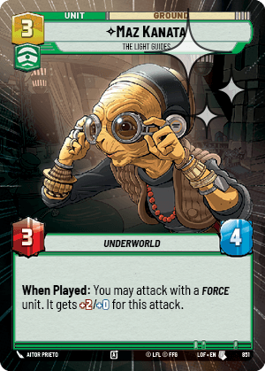 Maz Kanata — The Light Guides