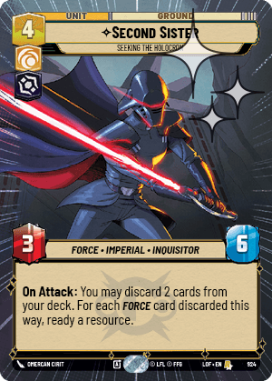 Second Sister — Seeking the Holocron