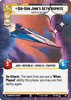 Qui-Gon Jinn's Aethersprite — Guided by the Force